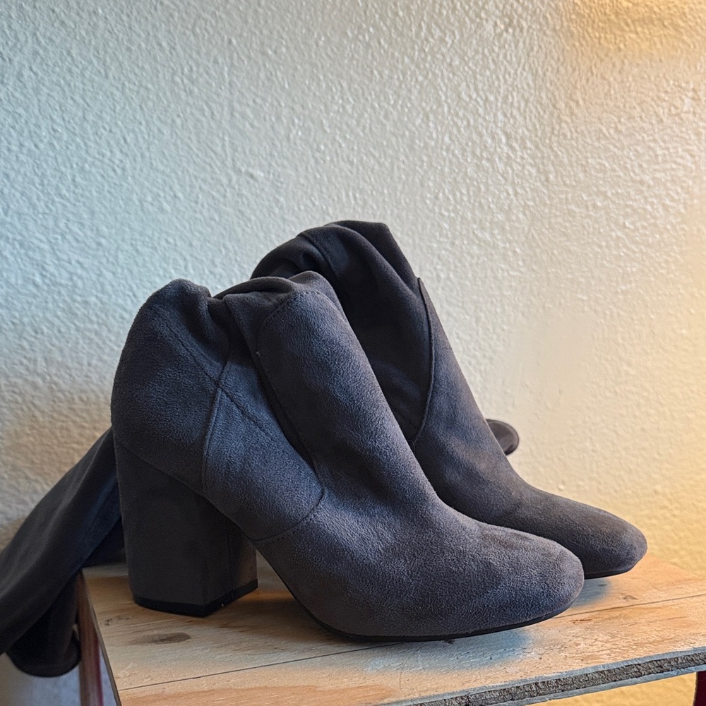 Seven Dials Knee High Heel Boots